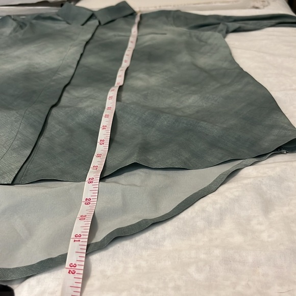 Athleta Urbanite Green Printed Top - Picture 9 of 12
